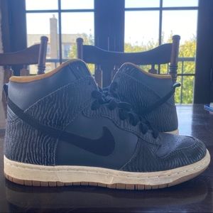 Nike High Tops - Zebra // Mustard 🦓